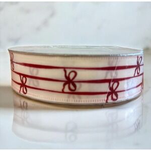 Members Mark Bow Printed Ribbon 1.5 inches wide 50 yards